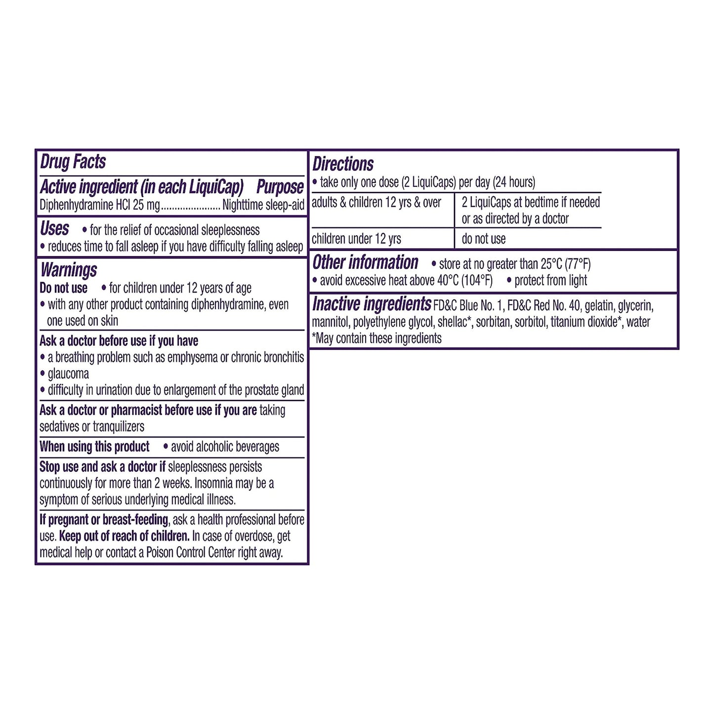ZzzQuil™ Nighttime Sleep-Aid LiquiCaps 32390003802