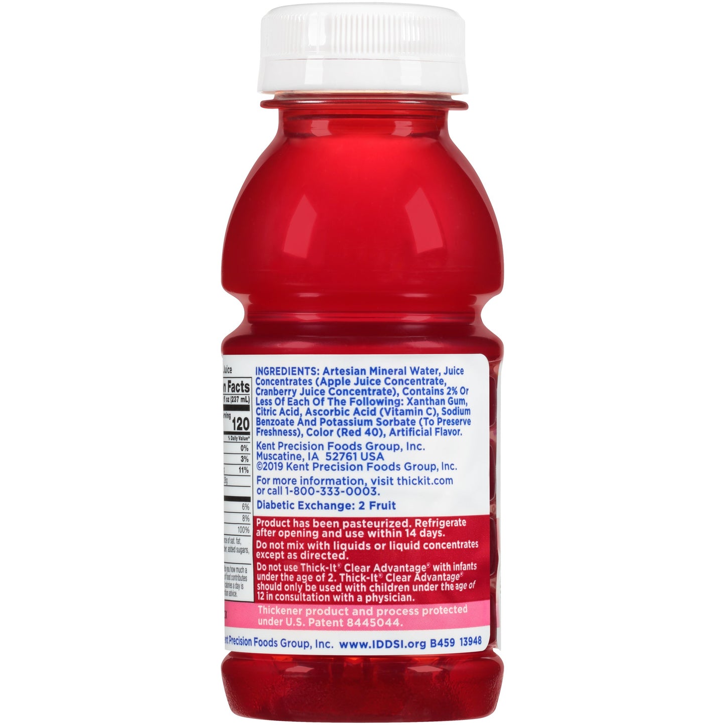Thick-It® Clear Advantage® Nectar Consistency Cranberry Thickened Beverage B459-L9044