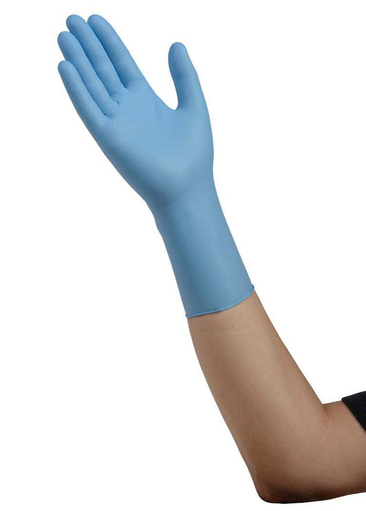 Esteem™ XP Extended Cuff Length Exam Glove, Large, Blue N8853XPB