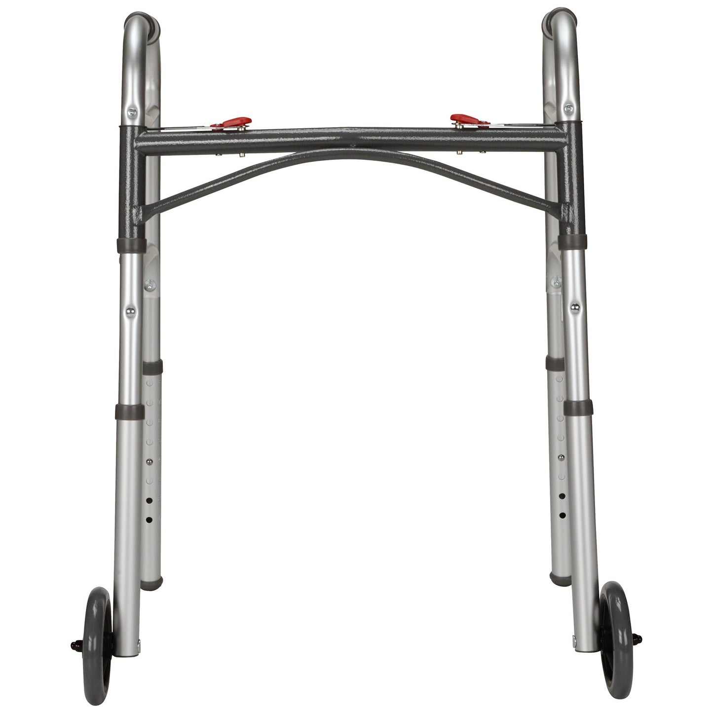 McKesson Aluminum Folding Walker, 25 – 32¼ Inch Height 146-10211-4