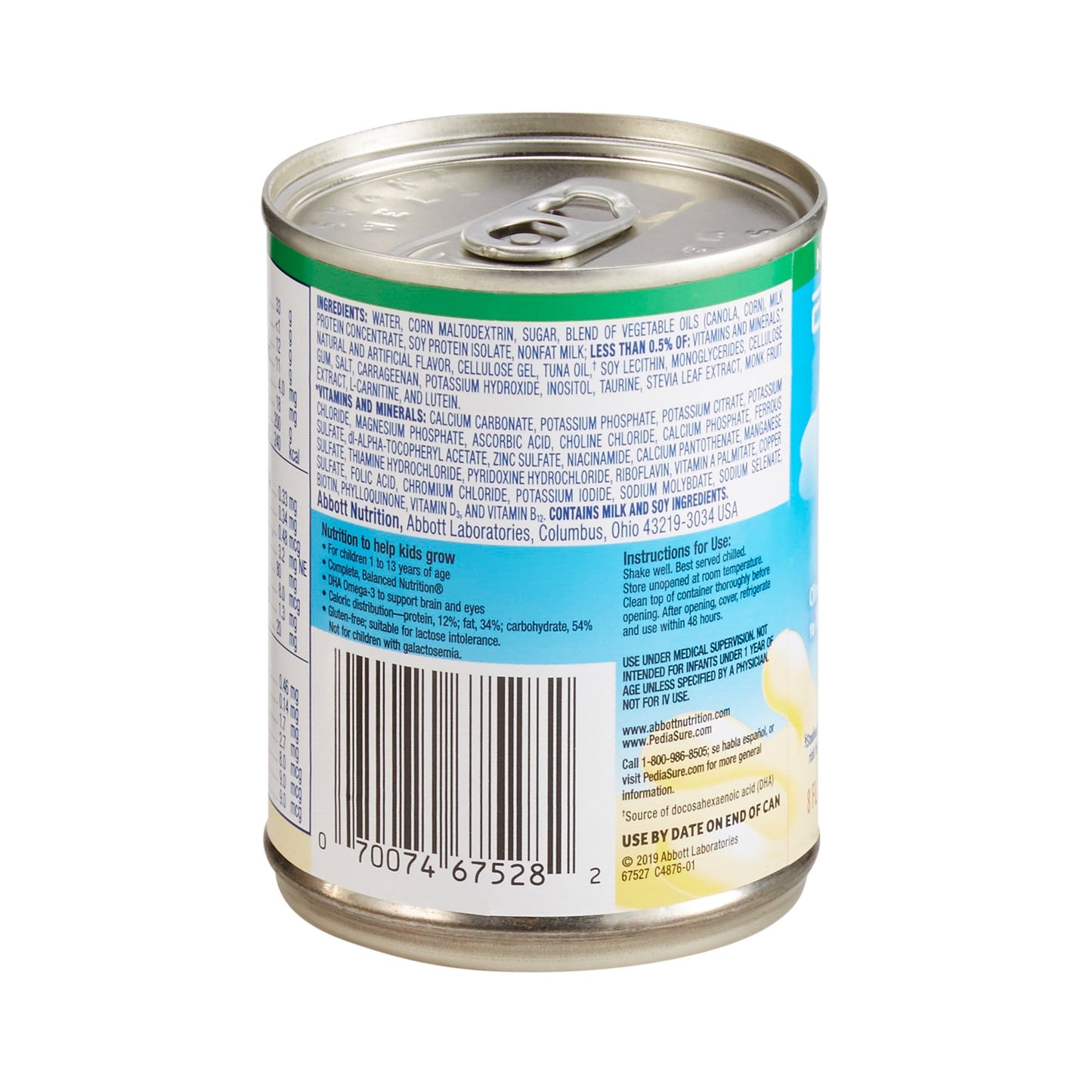 PediaSure® Grow & Gain Therapeutic Nutrition, Banana, 8-ounce can 67527