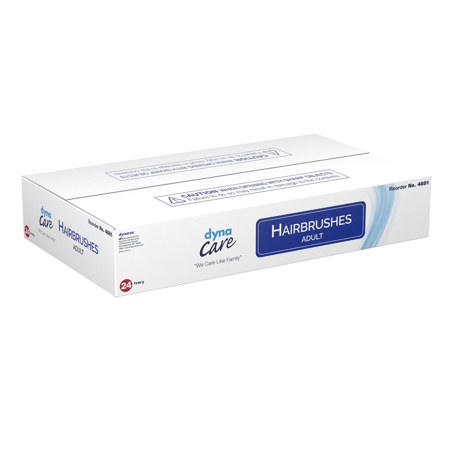 dynarex® Nylon Bristle Hairbrush 4881