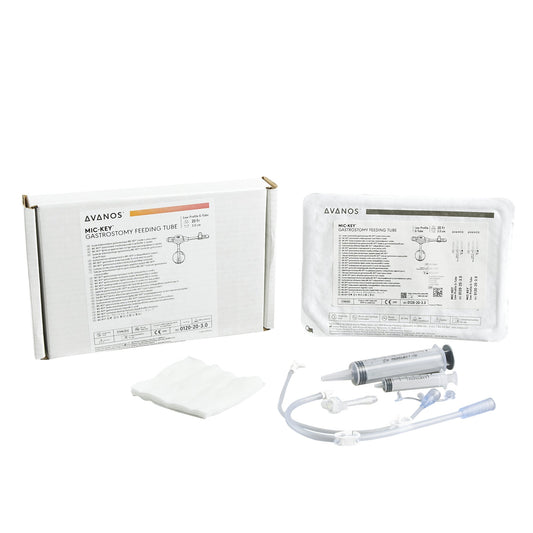 Low Profile Gastrostomy Tube Kit MIC-Key® 20 Fr. 3.0 cm Tube Silicone Sterile - 0120-20-3.0