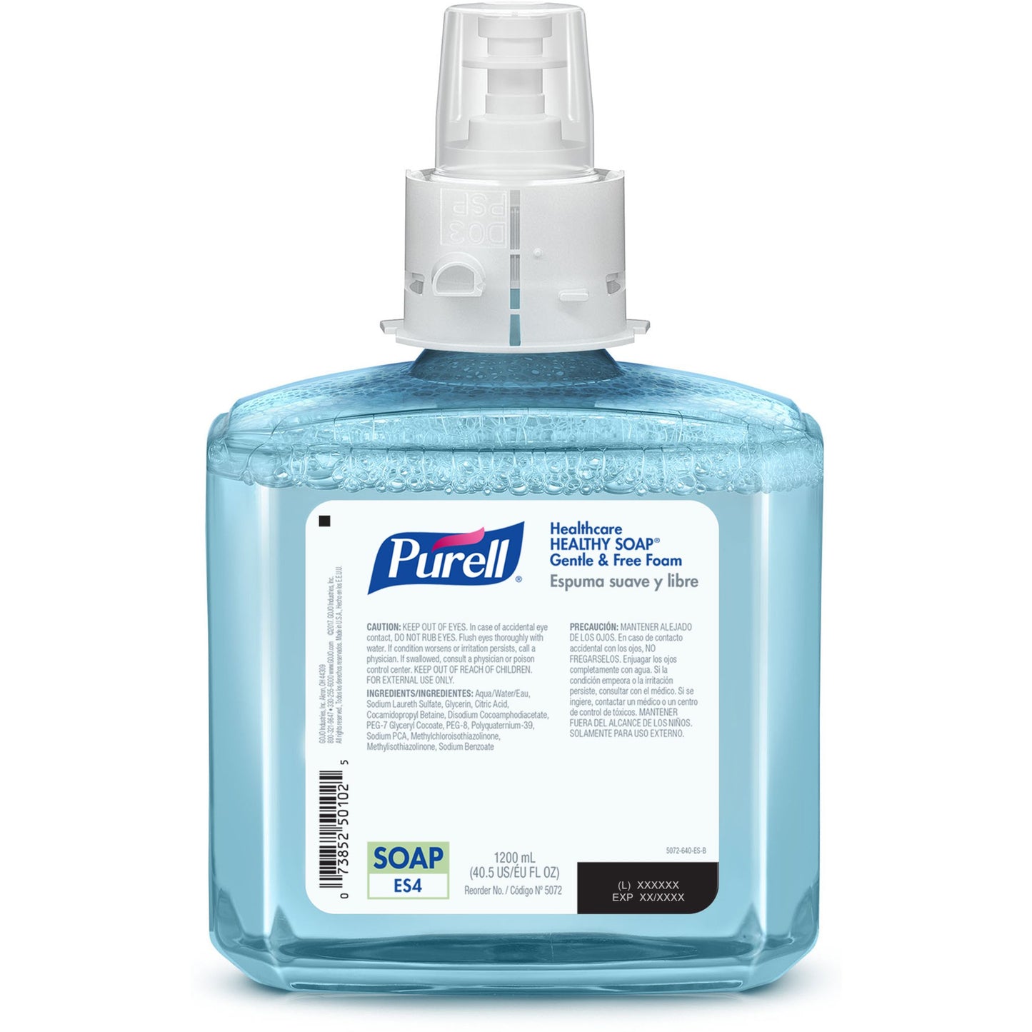 Purell® Healthy Soap®, 1,200 mL Dispenser Refill Bottle 5072-02