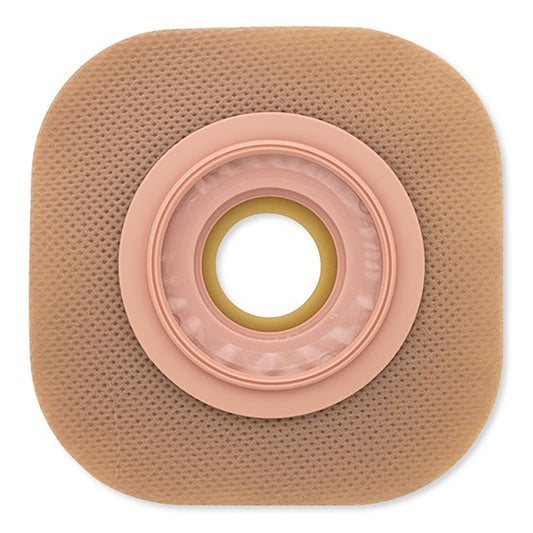 Ostomy Barrier FlexWear™ Precut, Standard Wear Adhesive Tape 44 mm Flange Green Code System Hydrocolloid 7/8 Inch Opening - 14503