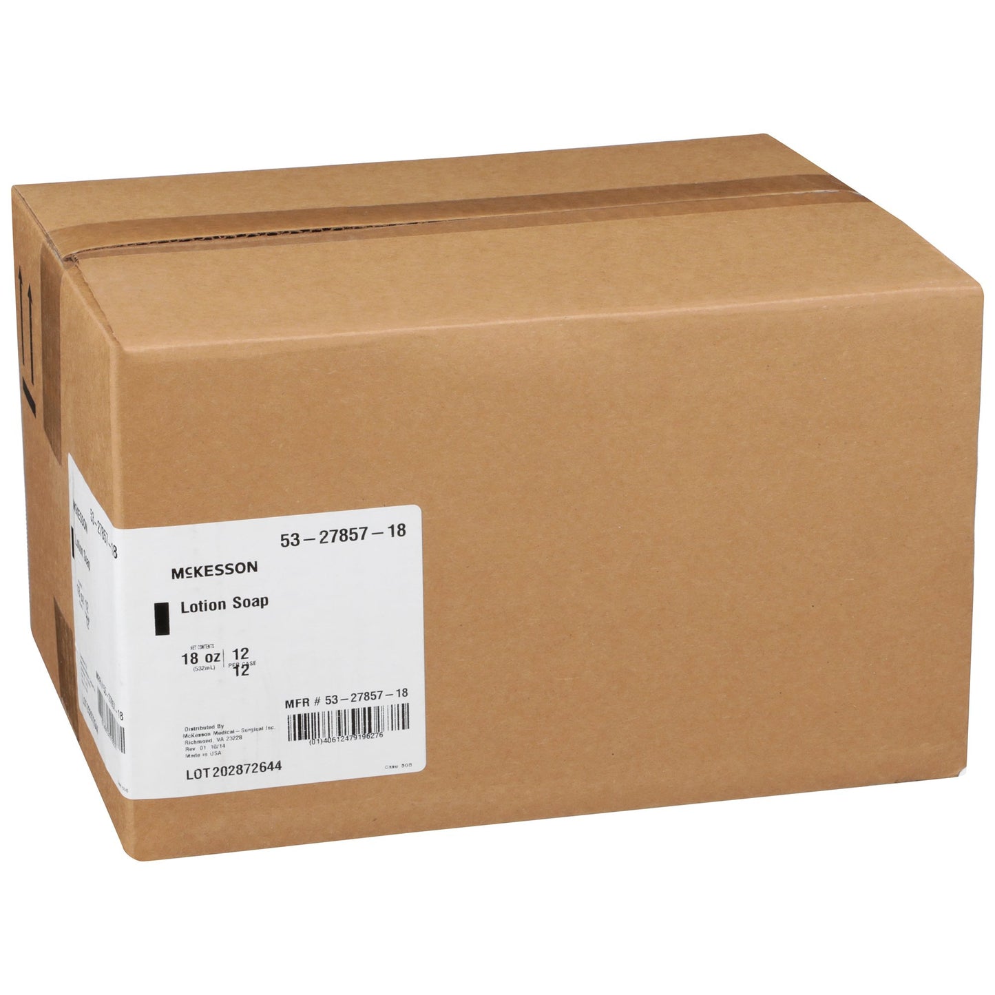 McKesson Lotion Soap, Fresh Scent, 18 oz. Pump Bottle 53-27857-18