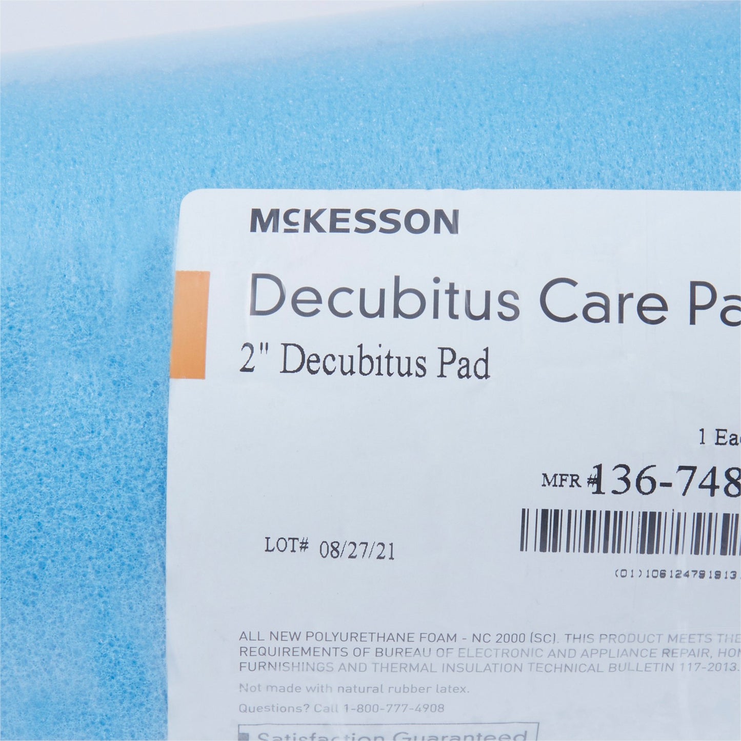 McKesson Mattress Overlay 136-74806