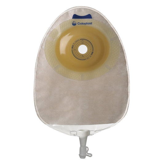 Urostomy Pouch SenSura® One-Piece System 10-3/8 Inch Length, Maxi Convex Light, Pre-Cut 1 Inch Stoma Drainable - 11817