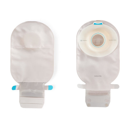 Ostomy Pouch SenSura® Mio Convex One-Piece System 11 Inch Length, Maxi Convex Light, Pre-Cut 1-1/2 Inch Stoma Drainable - 16735