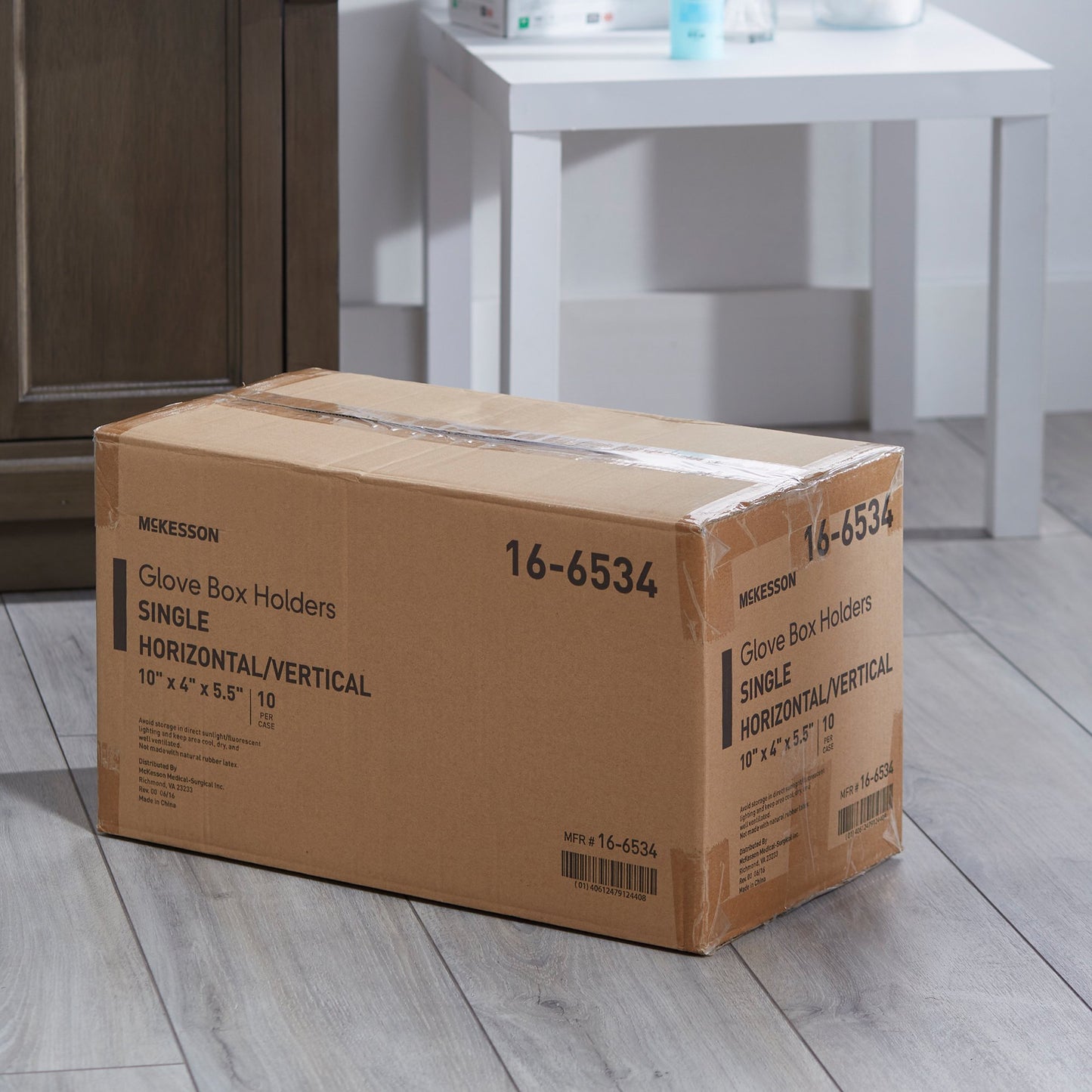 McKesson Glove Box Holder, 1-Box Capacity, Plastic 16-6534