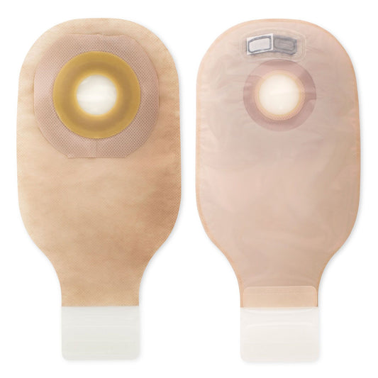 Ostomy Pouch Premier™ One-Piece System 12 Inch Length Flat, Trim to Fit Up to 2-1/2 Inch Stoma Drainable - 8081