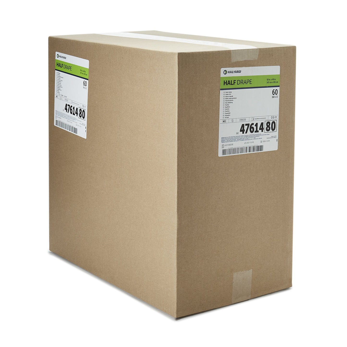 Halyard Sterile Half General Purpose Drape, 40 x 58 Inch 47614