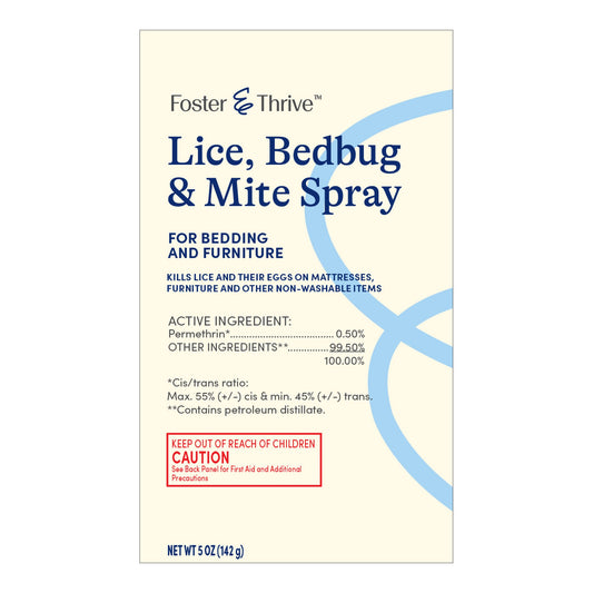 Foster & Thrive™ Lice, Bedbug, and Mite Furniture Spray, 5-ounce aerosol spray 01093995890
