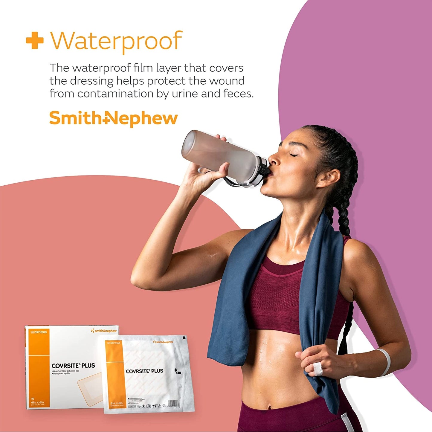 Covrsite Plus Composite Dressing, 6 x 6 inch 59715100