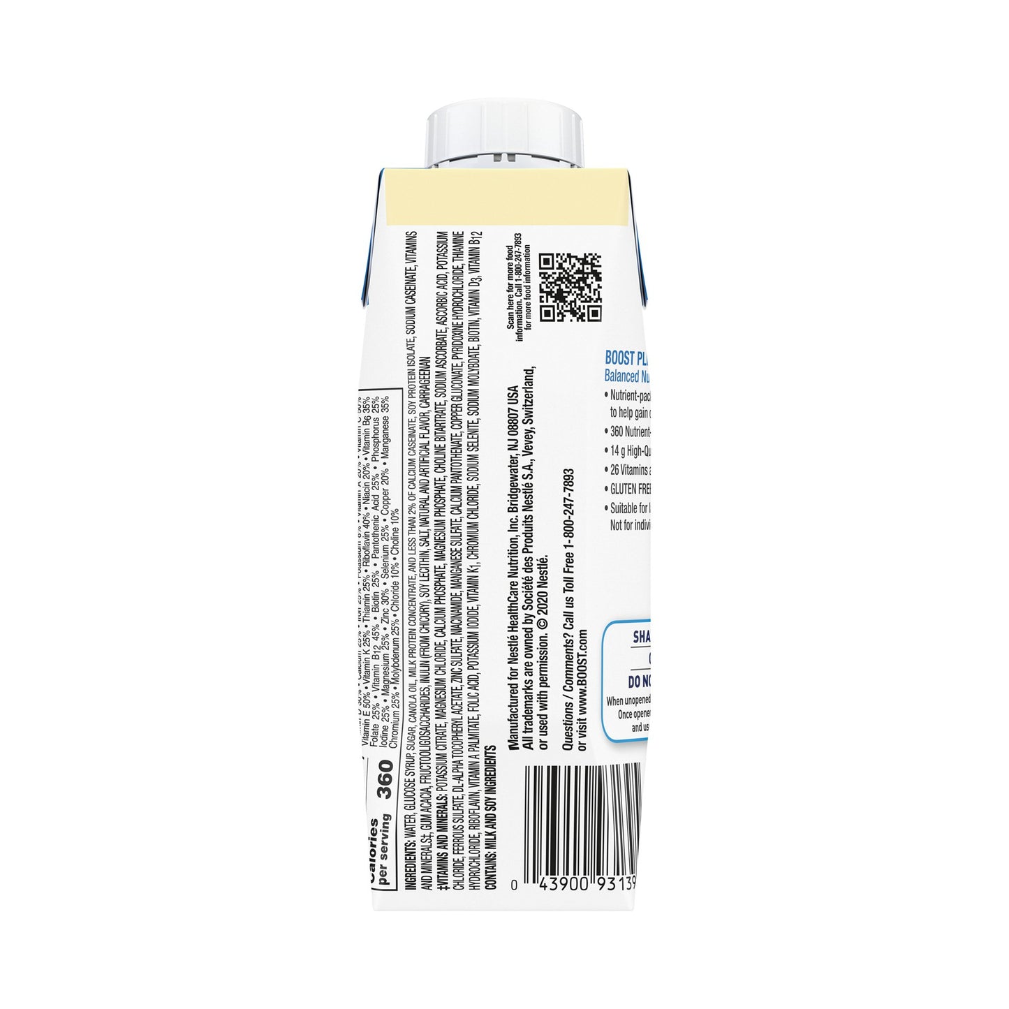 Boost Plus® Very Vanilla Flavor by Nestle 8 oz. - 00043900811864