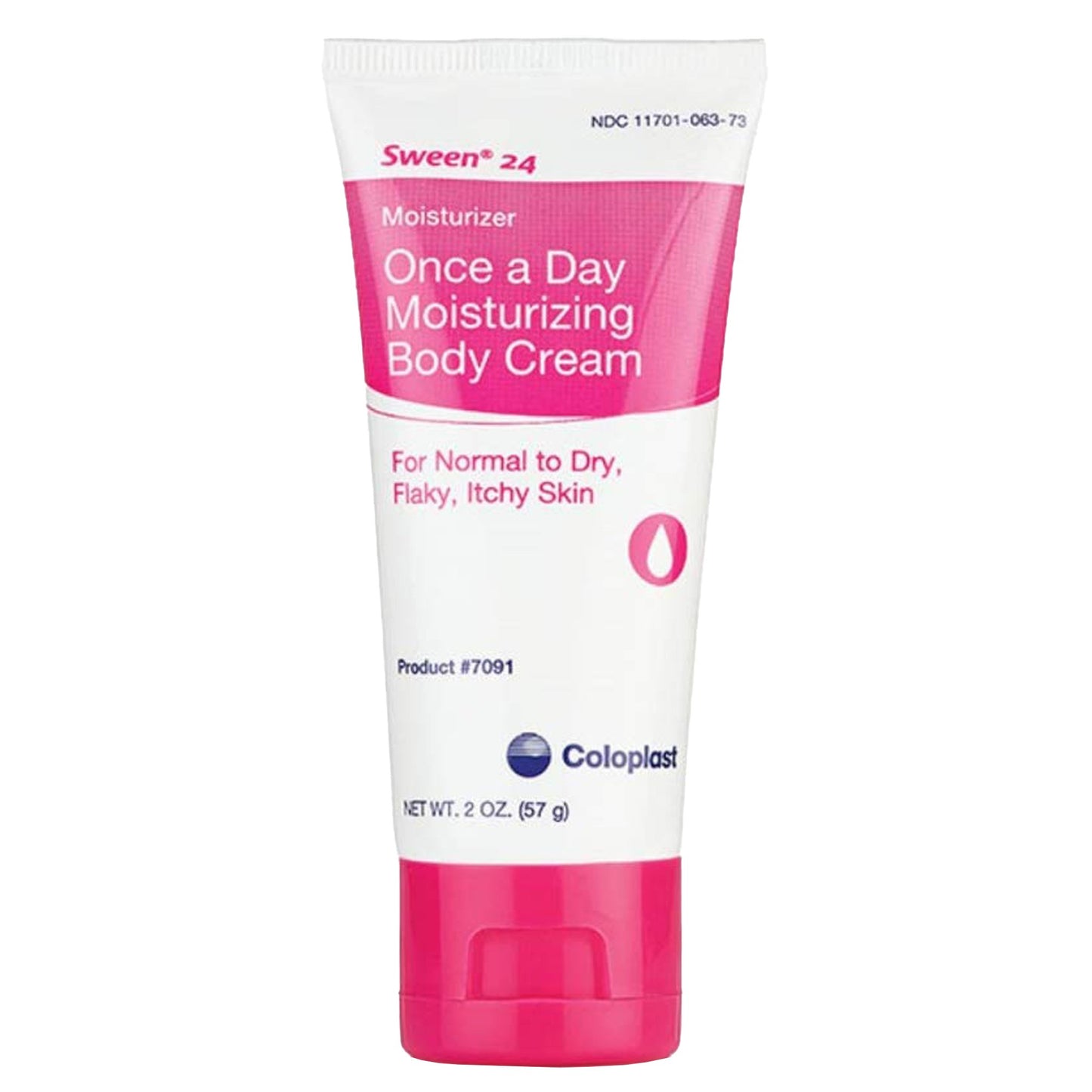 Coloplast Sween® 24 Hand and Body Moisturizer Unscented CHG Compatible Cream 2 oz 7091