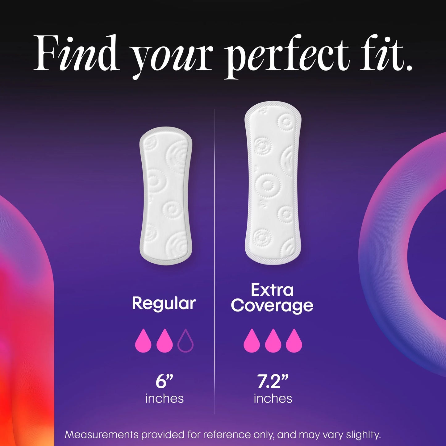 Kotex® Absorbent Flat Liners, Light Absorbency, Extra Coverage, 76 Count - 58319