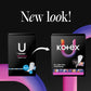 Kotex® Absorbent Flat Liners, Light Absorbency, Extra Coverage, 76 Count - 58319