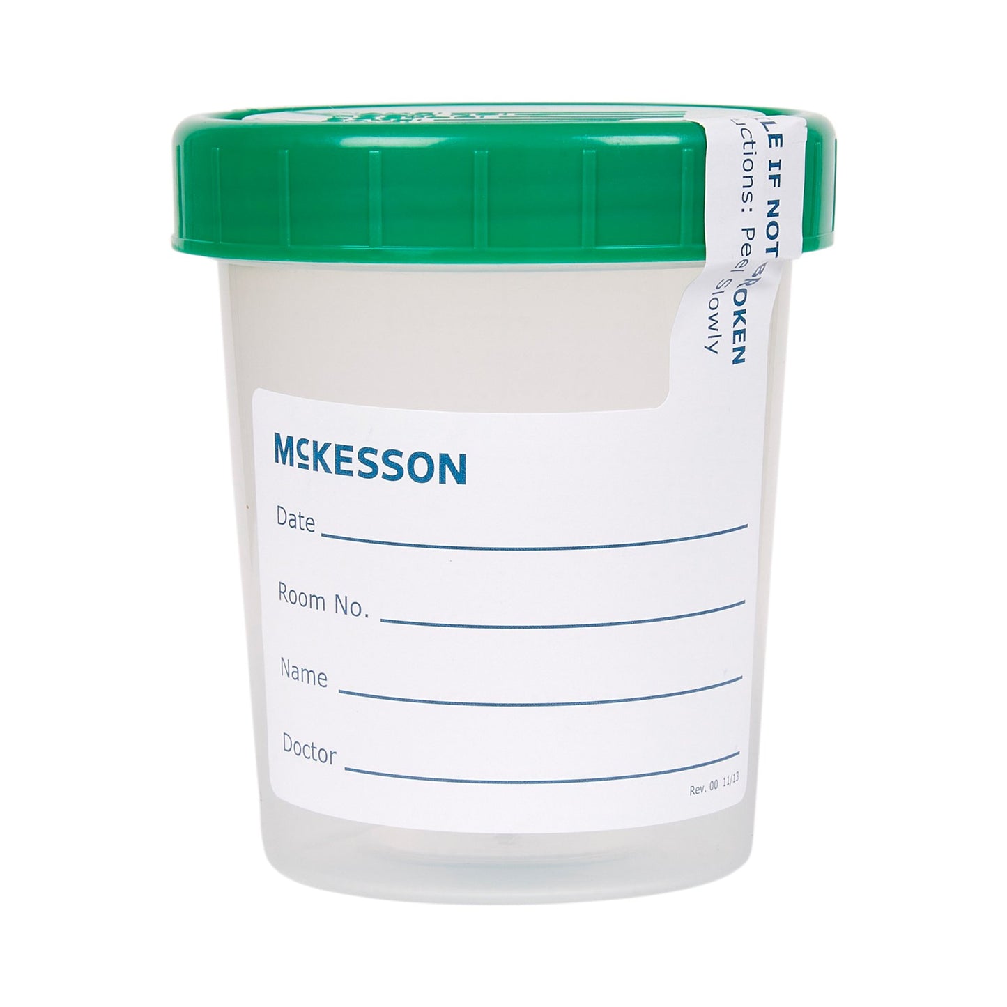 Specimen Container McKesson 120 mL (4 oz.) Screw Cap Sterile - 16-9526