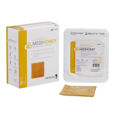 MediHoney® Calcium Alginate Dressing 2" x 2" Sterile - 31022