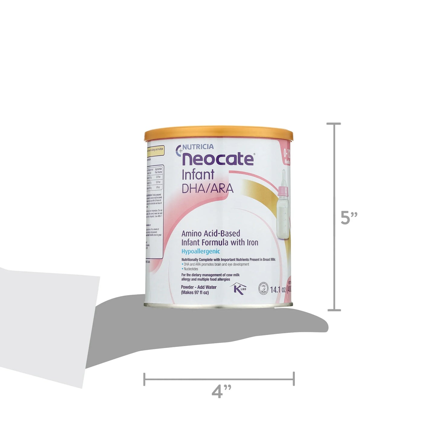 Neocate® Syneo Ready to Use Amino Acid–Based Infant Formula, 400-gram can 127049