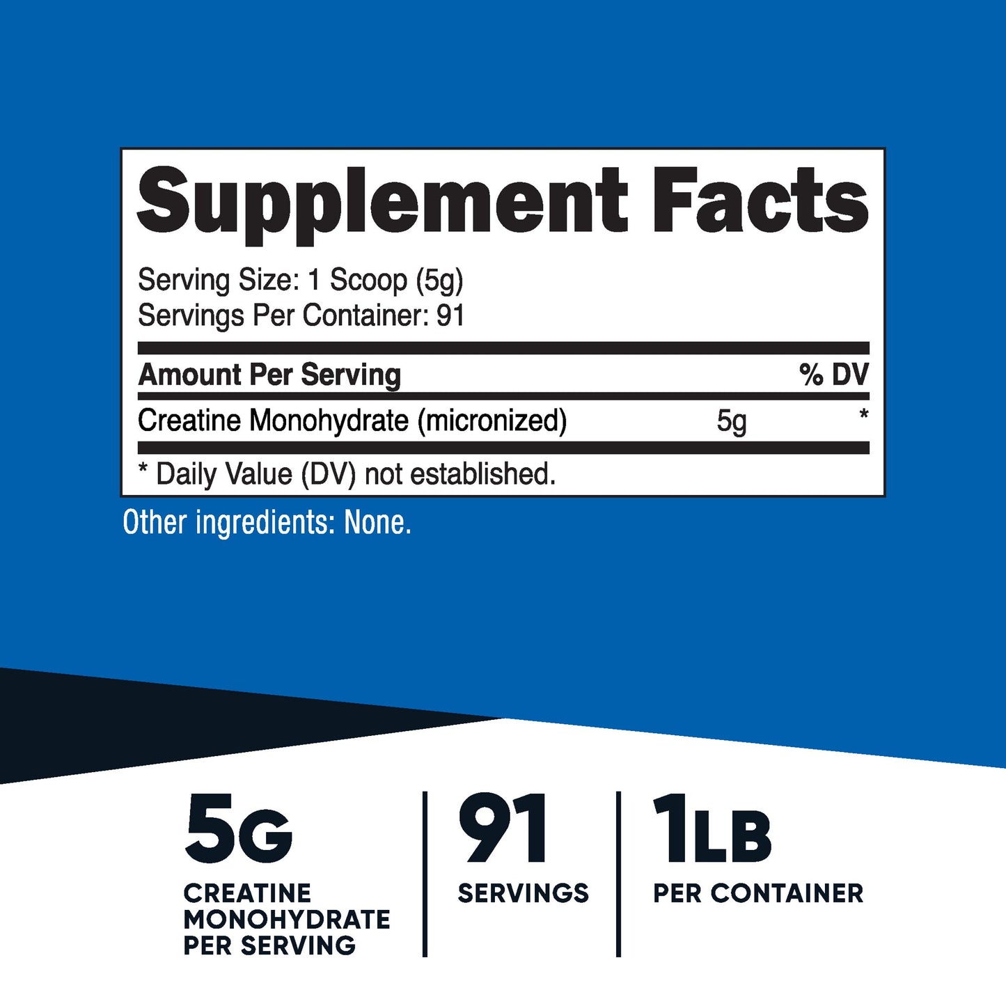Nutricost Creatine Monohydrate Powder UF (1 lb, 91 Servings) | Amino Acid Supplement for Men and Women NCW015309