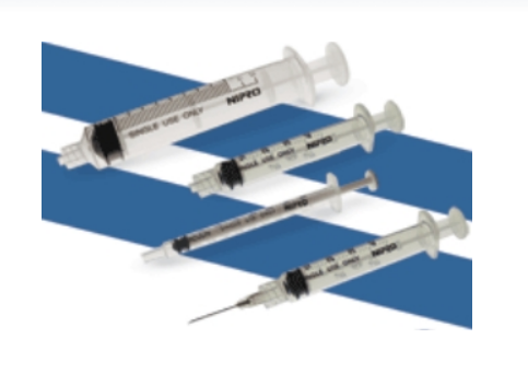 Nipro Medical 3mL  Standard Hypodermic Syringe with Needle