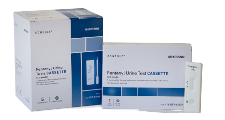 Drugs of Abuse Test Kit McKesson Consult™ Fentanyl 25 Tests CLIA Waived - 16-DFY-A102C