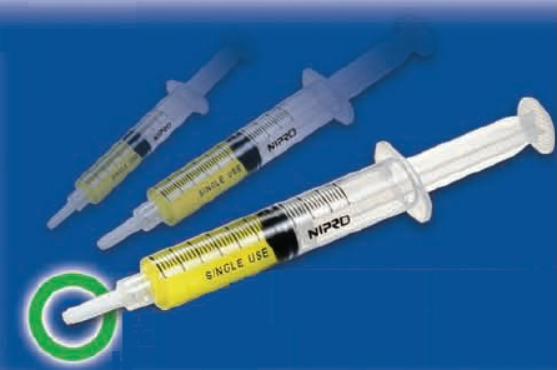 Nipro Medical 10mL Syringe with Hypodermic Needle  21G X 1" - JD+10L2125-WEI