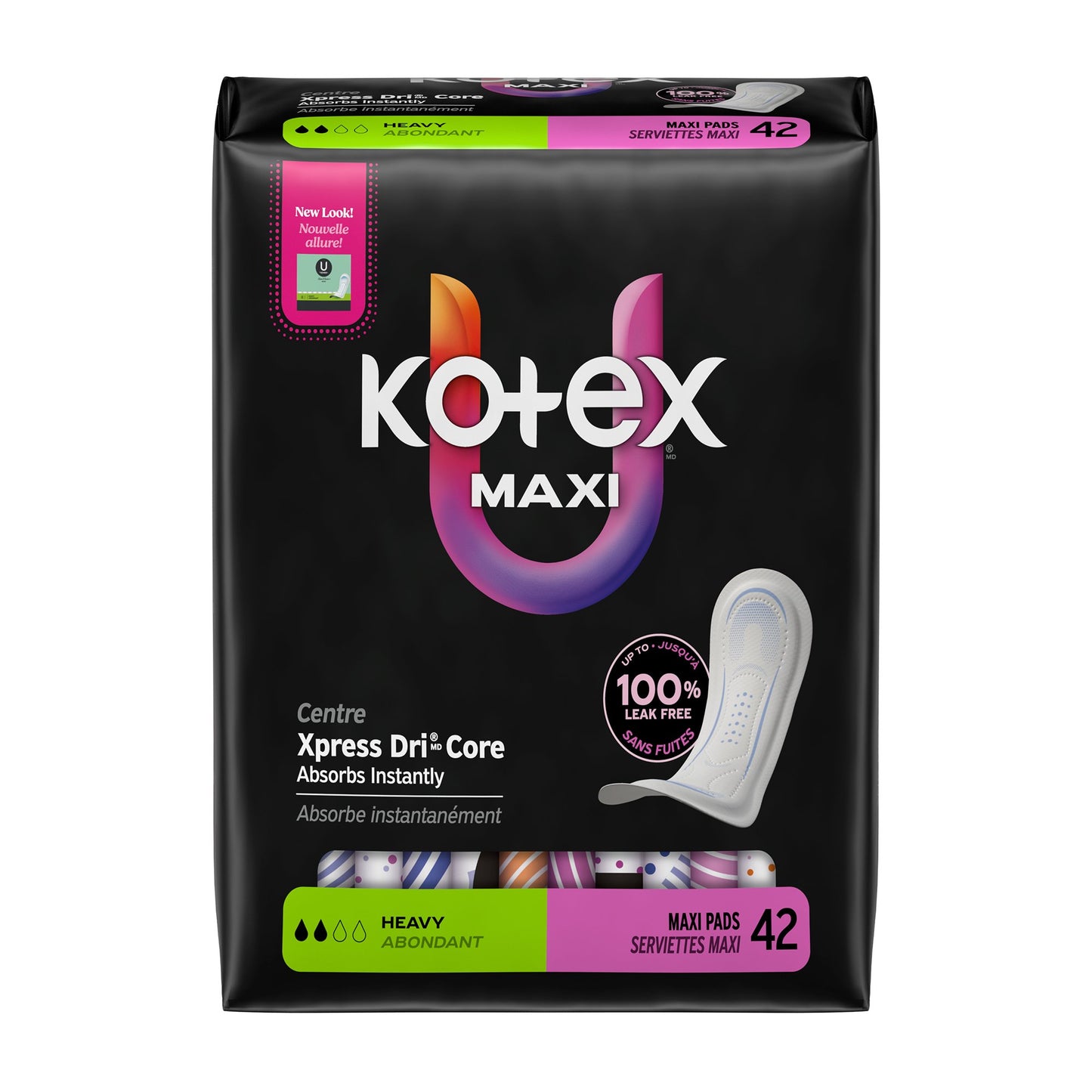 U by Kotex® Feminine Pad Maxi Heavy Absorbency - 58227