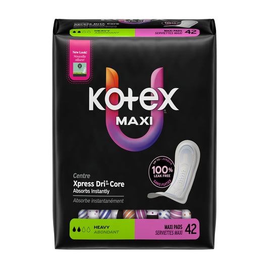 U by Kotex® Feminine Pad Maxi Heavy Absorbency - 58227