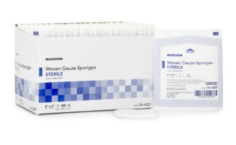 McKesson Gauze Sponge 2" x 2" Sterile - 16-4221