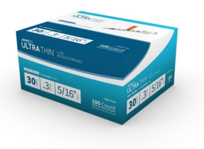 Bulk Buys! MHC Medical AIMSCO® Standard Insulin Syringe with Needle