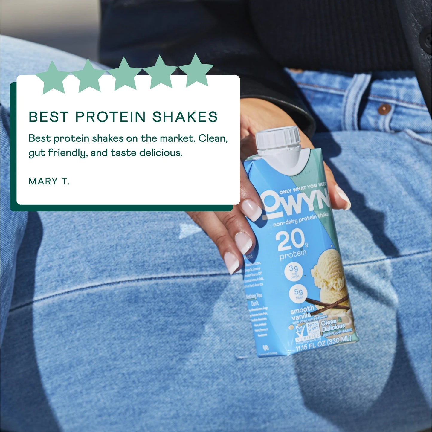 OWYN Plant-Based 20g Dairy Free Plant Based Protein Shake 11.15 fl oz. 4 Pack
