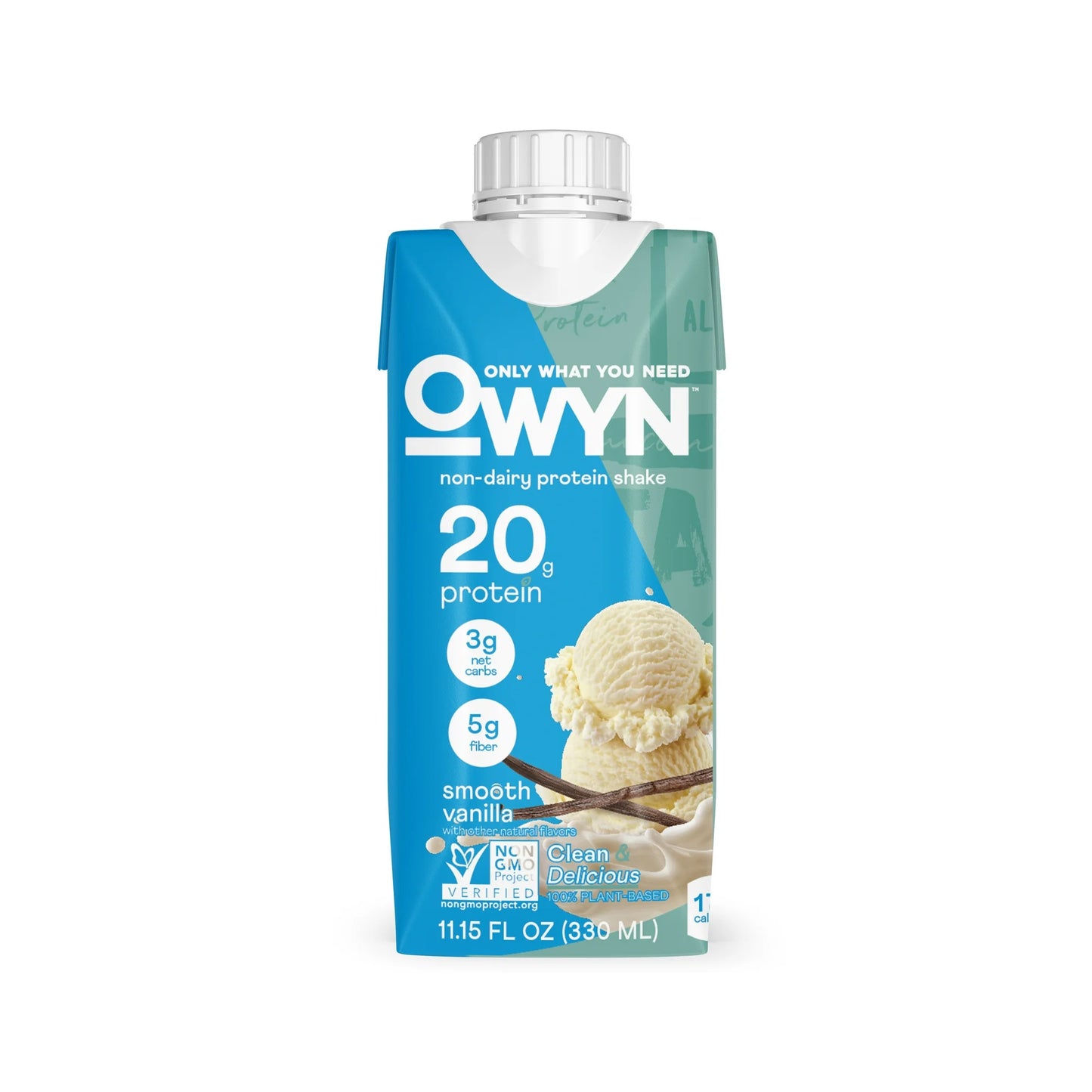 OWYN Plant-Based 20g Dairy Free Plant Based Protein Shake 11.15 fl oz. 4 Pack