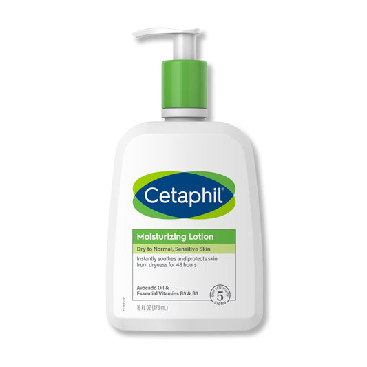 Hand and Body Moisturizer Cetaphil® 16 oz. Pump Bottle Unscented Lotion - 30299024133