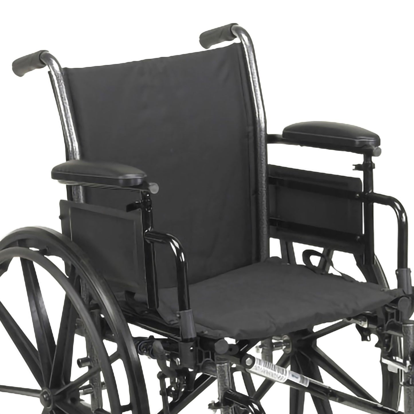 McKesson Manual Lightweight Wheelchair, 18 Inch Seat Width 146-K318ADDA-SF