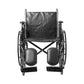 McKesson Wheelchair, 20 Inch Seat Width 146-SSP220DDA-ELR