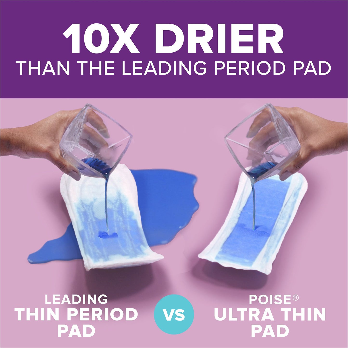 Poise® Fresh Protection™ Ultra Thin Pads, Maximum Long 54352