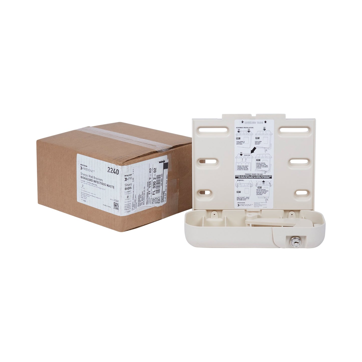 McKesson Prevent® Sharps Collector Bracket 2240