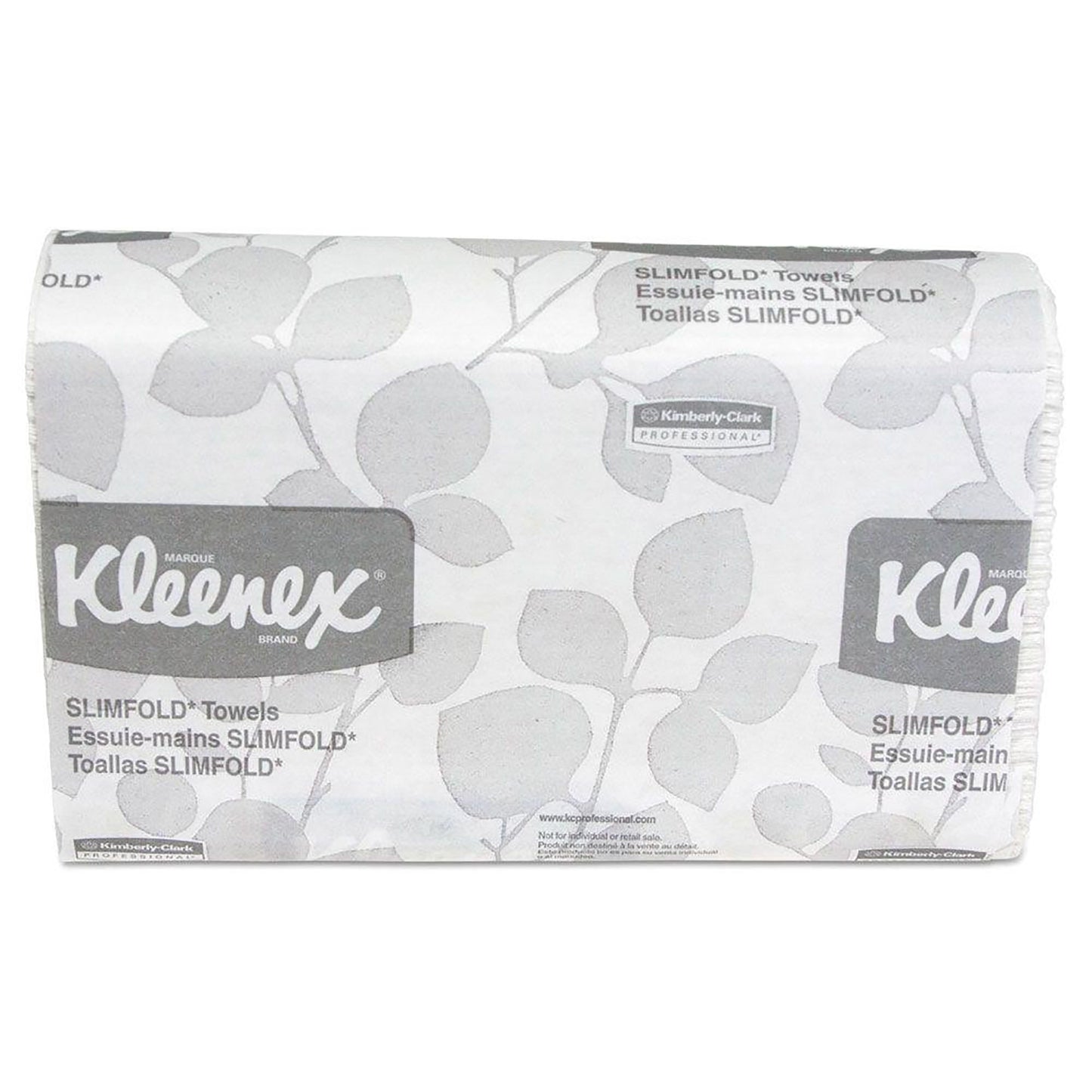Kleenex® Slimfold Towels, Absorbency Pockets, White, Single Ply 04442