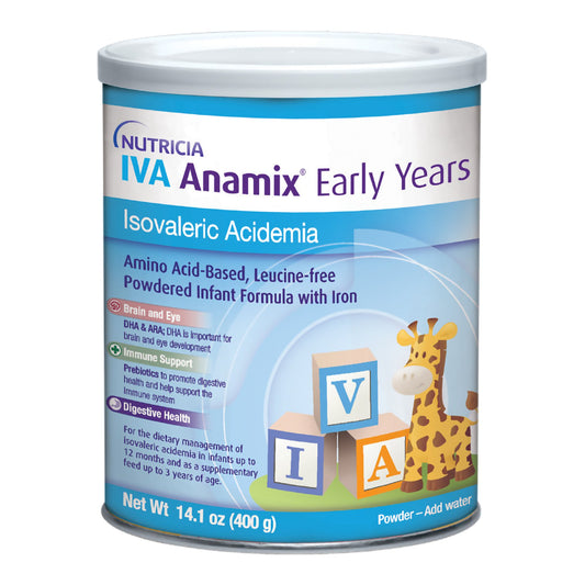 IVA Anamix® Early Years Amino Acid–Based, Leucine-Free Infant Formula with Iron 90211