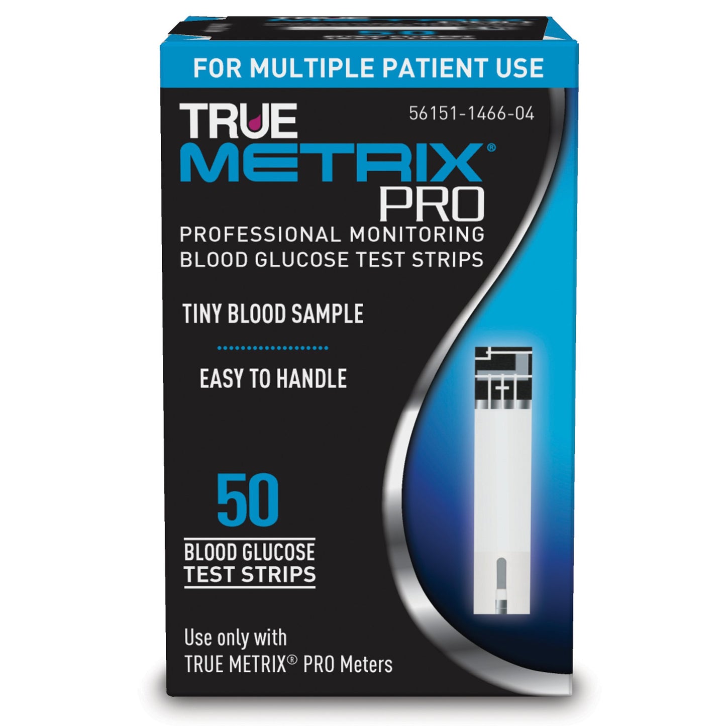 Blood Glucose Test Strips TRUE METRIX® PRO 50 Strips per Pack R3H01P-450