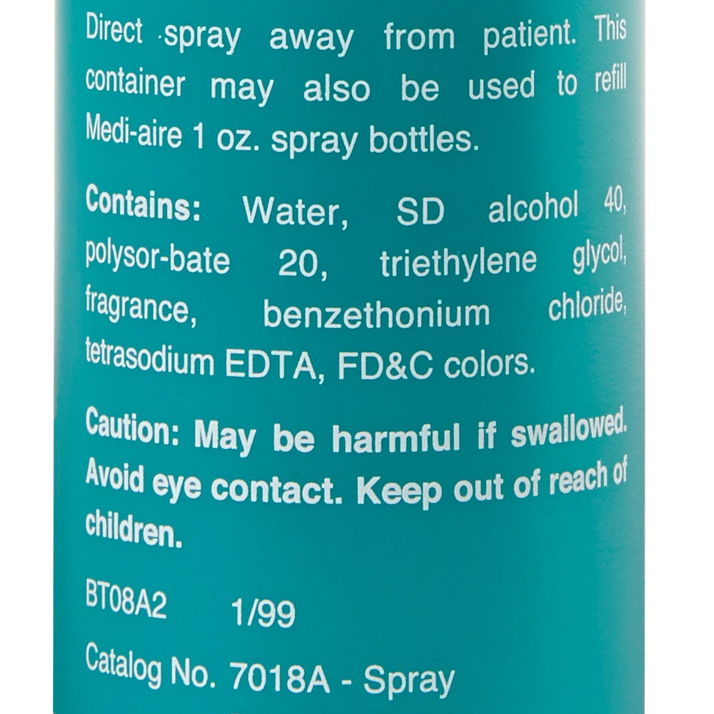 Medi-aire® Odor Neutralizer, 8 oz. Spray Bottle 7018A