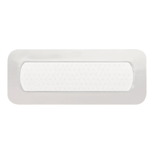Foam Dressing Mepilex® Border Post-Op 4 X 10 Inch With Border Film Backing Silicone Adhesive Rectangle Sterile - 496455