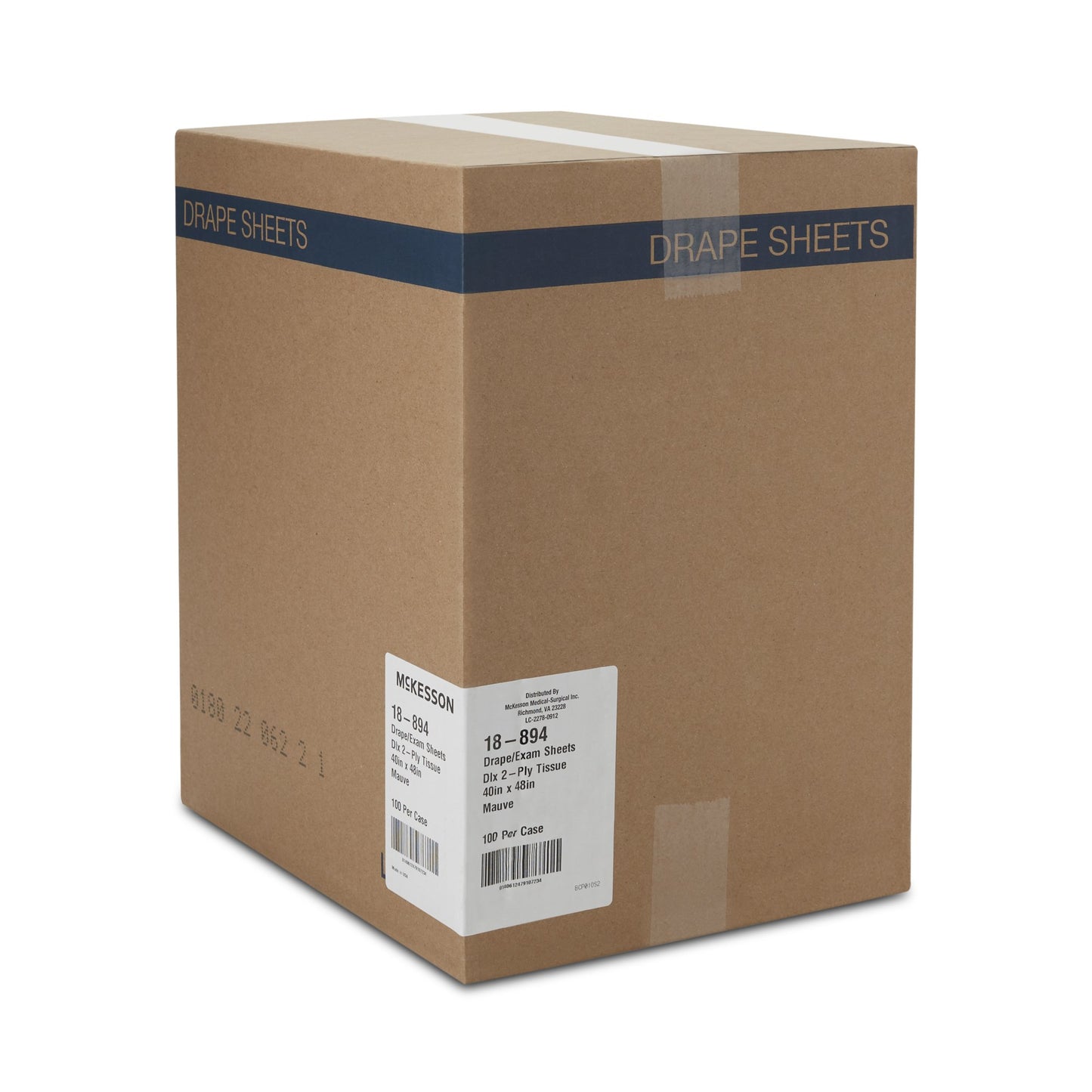 McKesson Nonsterile Physical Exam Drape, 40 x 48 Inch 18-894