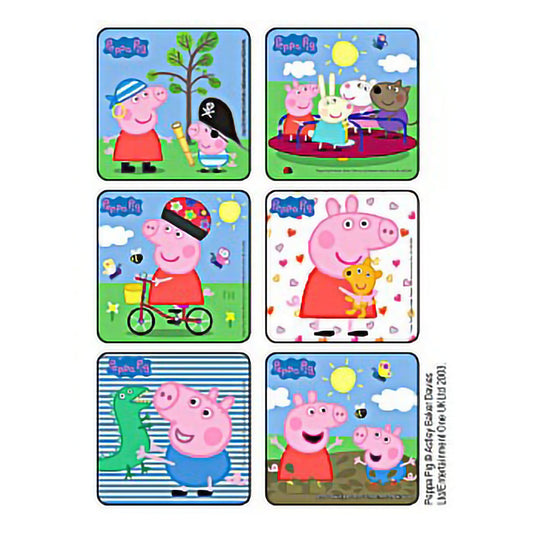 Kids Love Stickers® 75 per Roll Peppa Pig Sticker 2-1/2 Inch - 1634