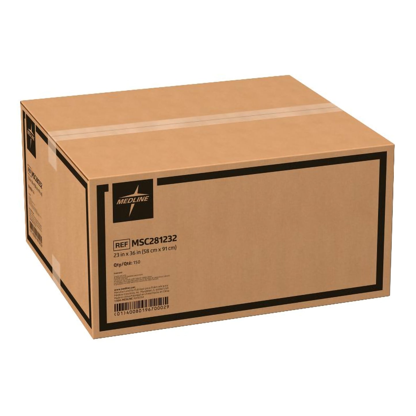 Disposable Underpad Protection Plus® 23 X 36 Inch Fluff / Polymer Light Absorbency MSC281232