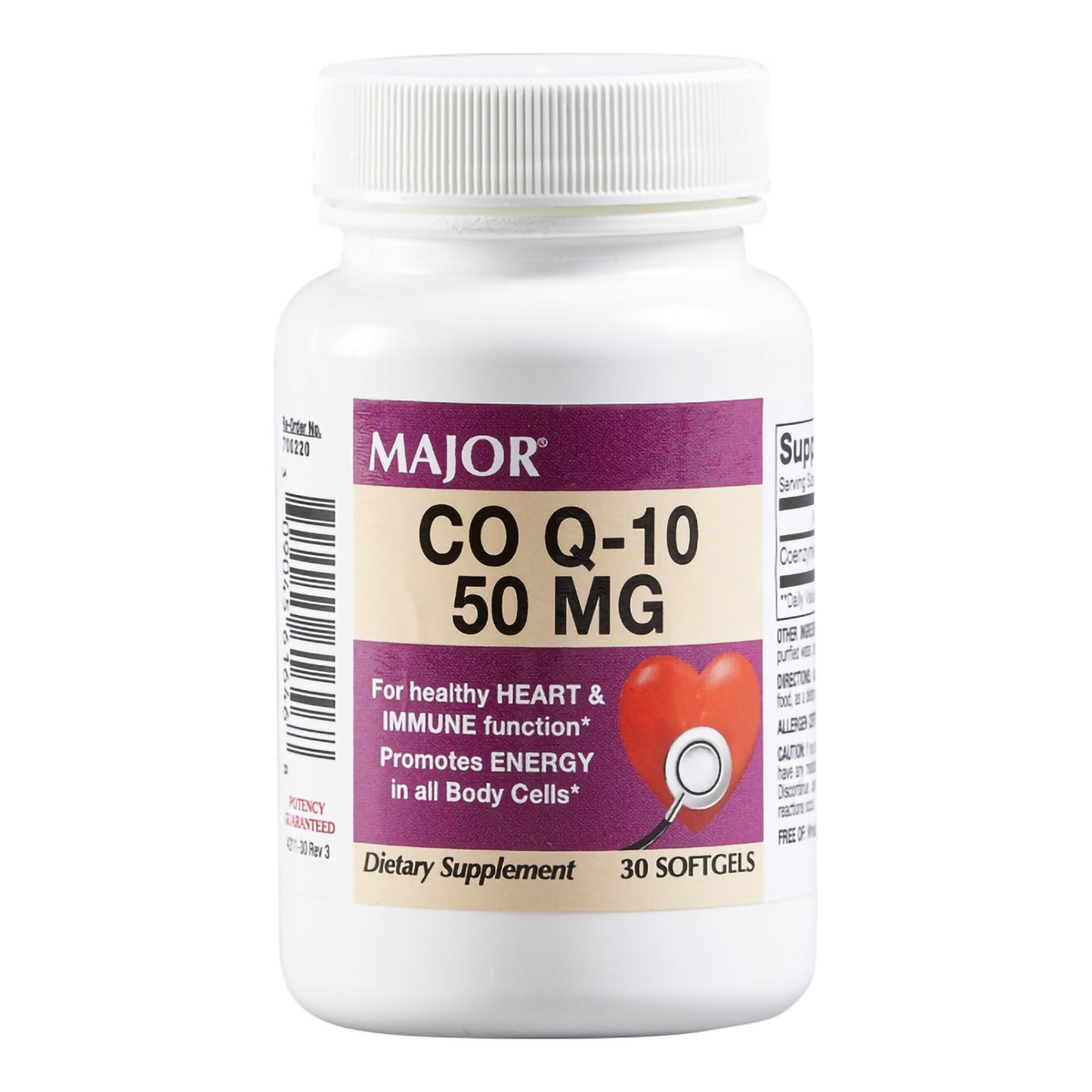 Major® Coenzyme Q-10 Dietary Supplement 00904561646