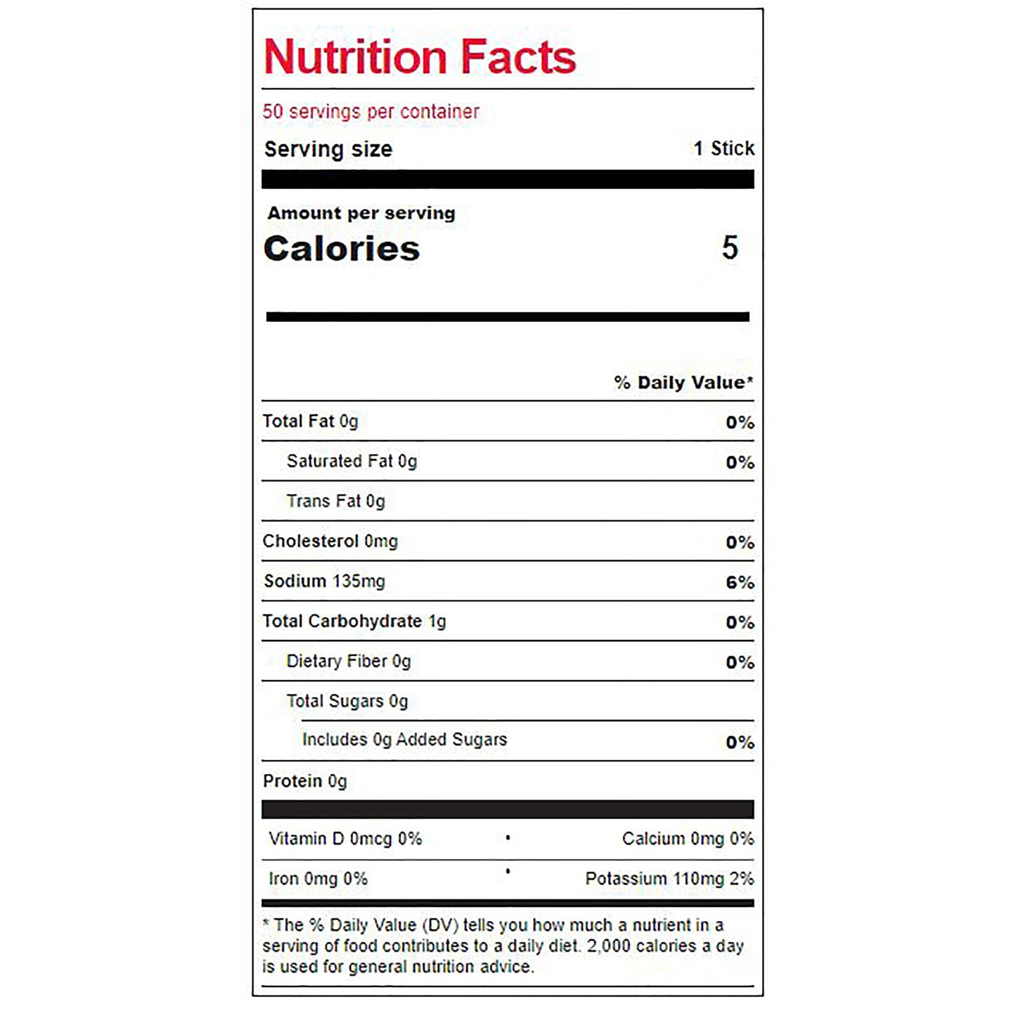 Sqwincher® Quik Stik® Zero Mixed Berry Electrolyte Replenishment Drink Mix 159060101